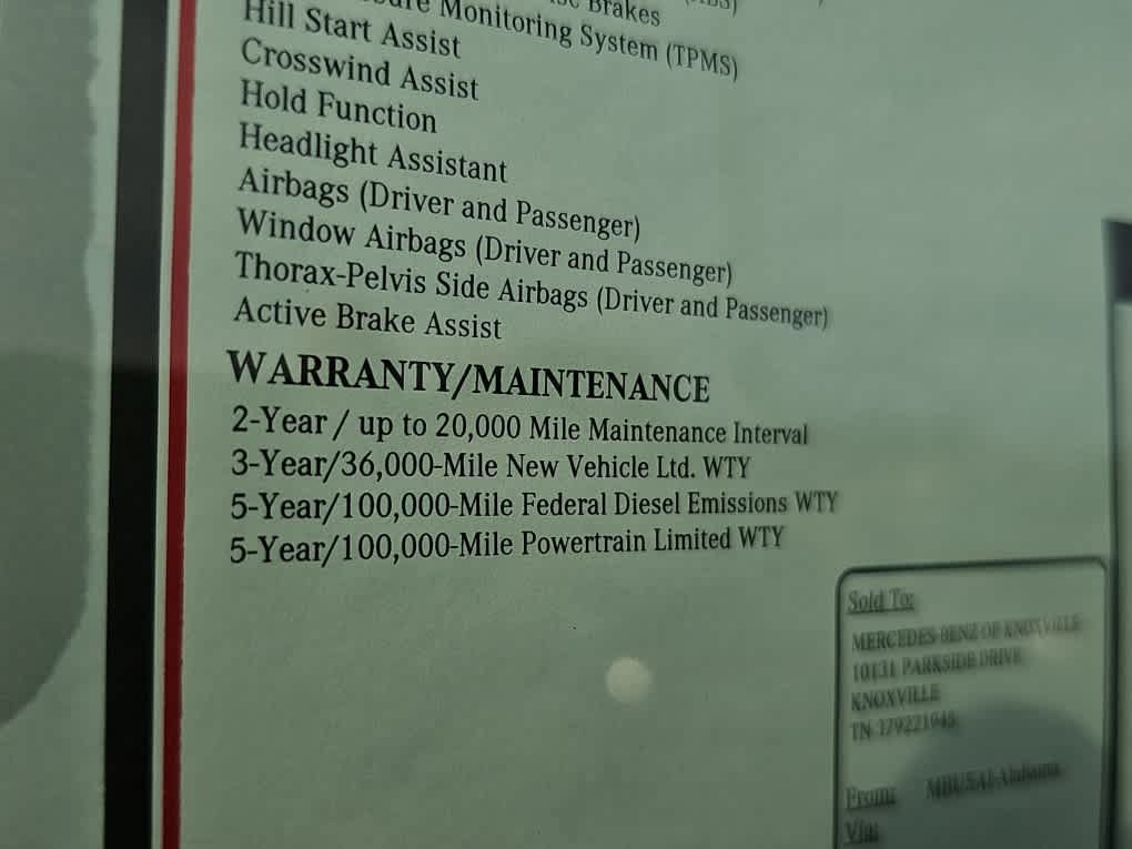 Used 2026 Mercedes-Benz Sprinter 2500 image 7