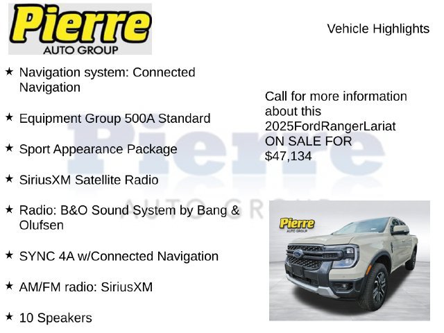 Used 2025 Ford Ranger Lariat AWD/4WD image 7