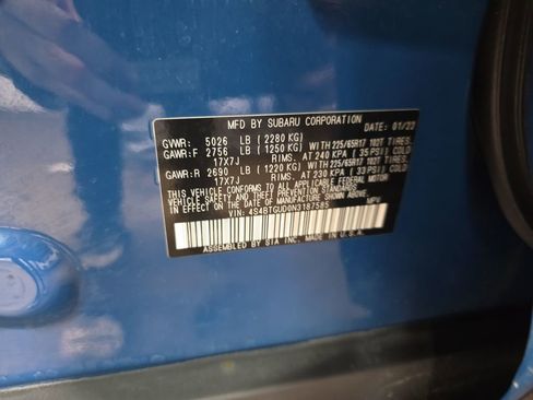 Used 2022 Subaru Outback Wilderness image 37