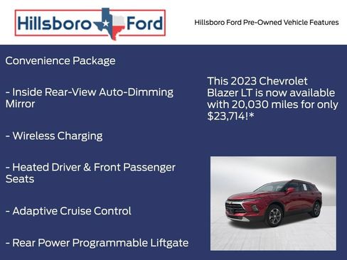 Used 2023 Chevrolet Blazer LT w/ Convenience Package FWD image 6
