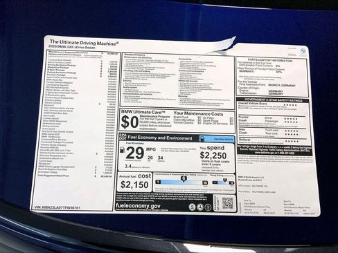 New 2026 BMW 330i xDrive Sedan w/ M Sport Package AWD/4WD image 22