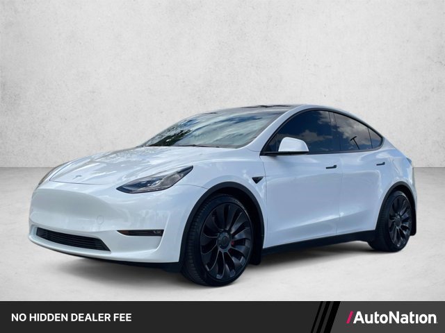 Used 2021 Tesla Model Y Performance AWD/4WD image 1