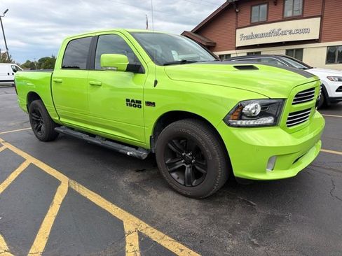 Used 2017 RAM 1500 Sport w/ Sublime Green Sport Package AWD/4WD image 8