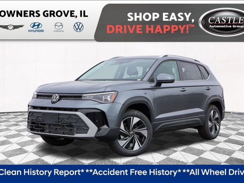 Used 2025 Volkswagen Taos SE AWD/4WD image 1