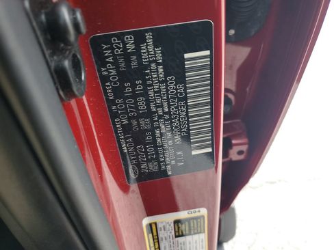 Certified 2023 Hyundai Venue Limited w/ Cargo Package FWD image 28
