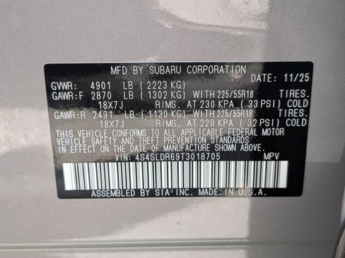 Certified 2026 Subaru Forester Limited AWD/4WD image 35