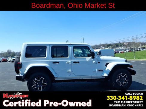 Used 2026 Jeep Wrangler Unlimited Sahara w/ Dual Top Group AWD/4WD image 6