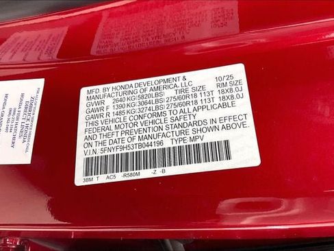 Certified 2026 Honda Passport TrailSport image 33