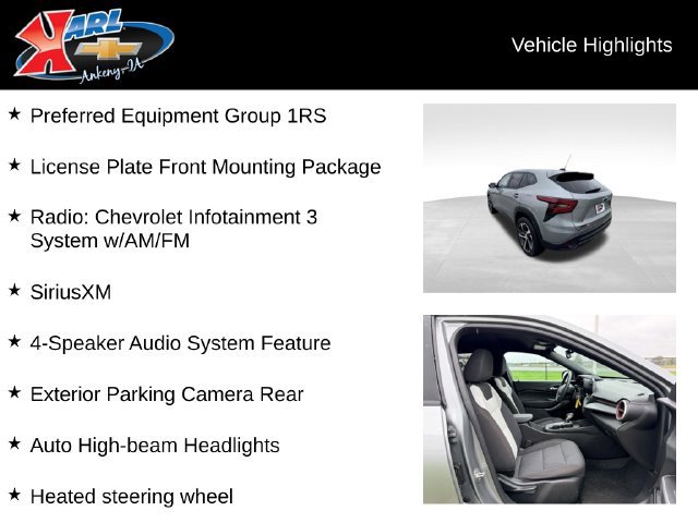 Certified 2024 Chevrolet Trax RS FWD image 2