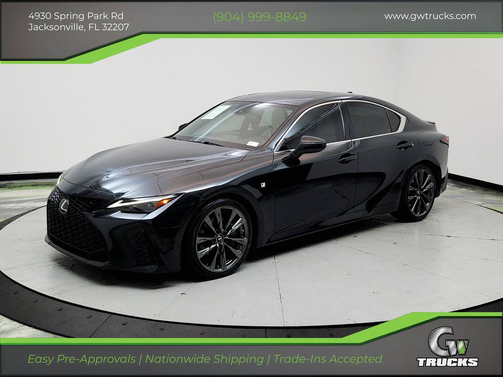 Used 2021 Lexus IS 350 F Sport w/ Accessory Package RWD image 1
