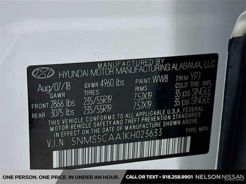 Used 2019 Hyundai Santa Fe AWD image 34