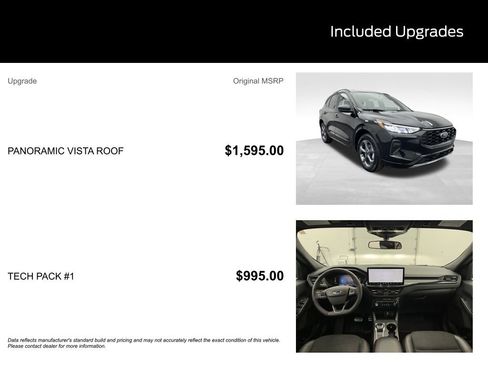 Certified 2023 Ford Escape ST-Line w/ Tech Pack #1 image 3