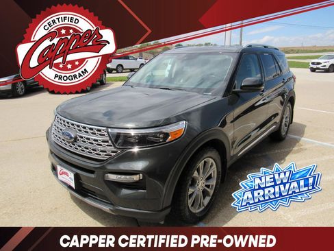 Used 2022 Ford Explorer Limited w/ Equipment Group 301A AWD/4WD image 1