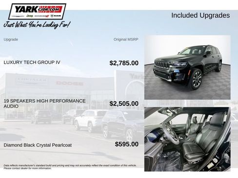 Certified 2023 Jeep Grand Cherokee Overland w/ Luxury Tech Group IV AWD/4WD image 5