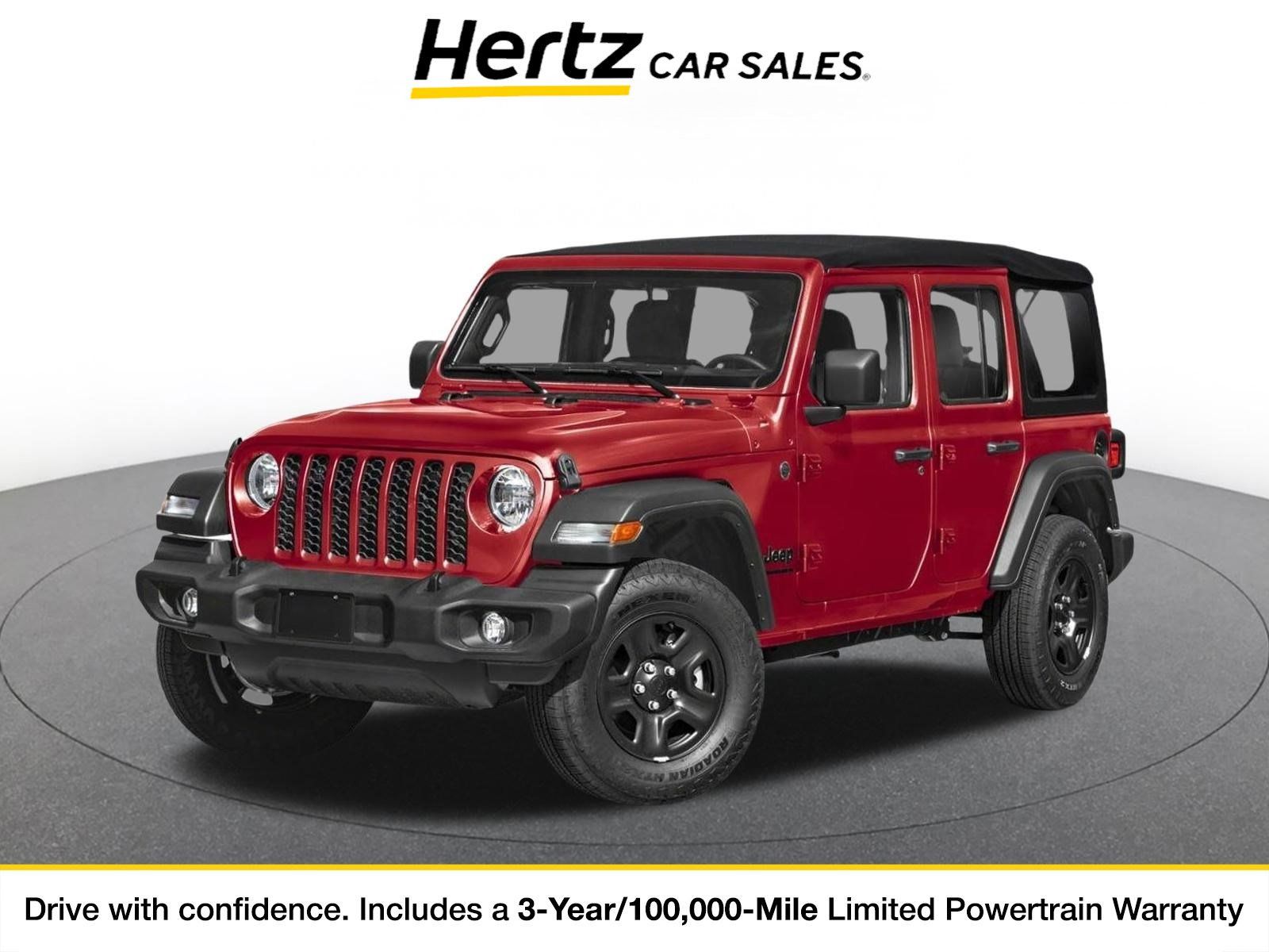 Used 2025 Jeep Wrangler Unlimited Sahara AWD/4WD image 1