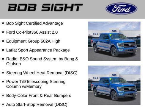 Used 2023 Ford F150 Lariat w/ Equipment Group 502A High AWD/4WD image 3