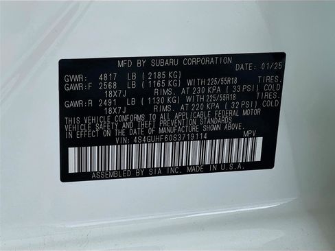 Certified 2025 Subaru Crosstrek 2.5i Sport w/ Popular Package #4A image 24