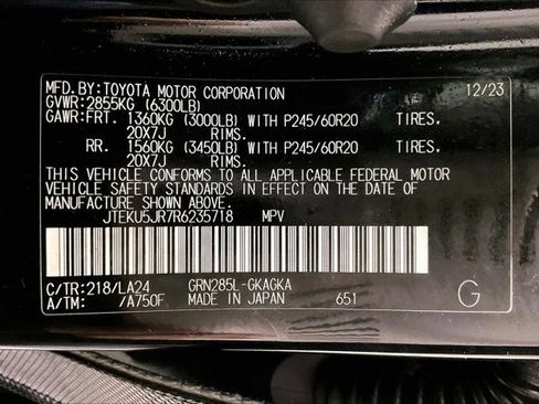 Certified 2024 Toyota 4Runner Limited AWD/4WD image 45