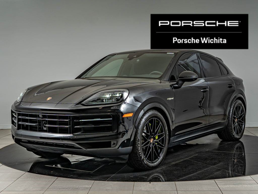 Certified 2025 Porsche Cayenne E-Hybrid Coupe AWD/4WD image 1