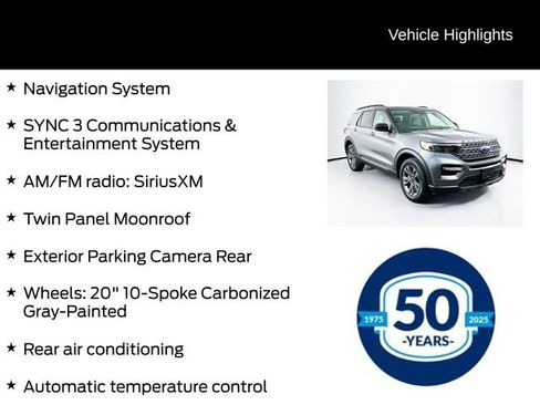 Used 2024 Ford Explorer XLT w/ Equipment Group 202A AWD/4WD image 11