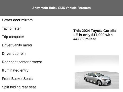 Used 2024 Toyota Corolla LE image 12