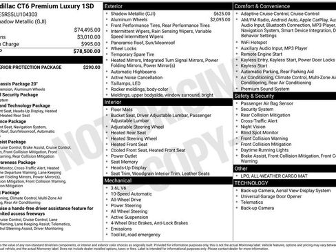 Used 2020 Cadillac CT6 Premium Luxury image 13