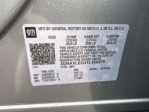 New 2026 Chevrolet Equinox RS w/ Convenience Package III FWD image 33