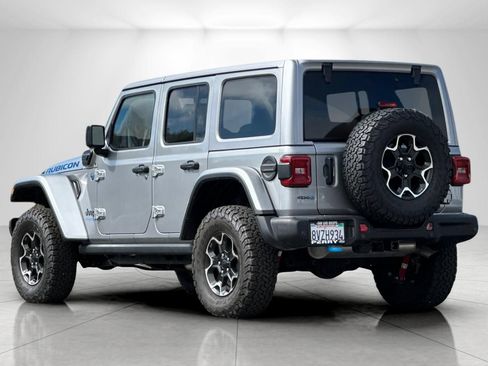 Used 2021 Jeep Wrangler Unlimited Rubicon 4xe w/ Steel Bumper Group AWD/4WD image 5