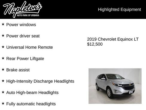 Used 2019 Chevrolet Equinox LT w/ Driver Convenience Package image 16