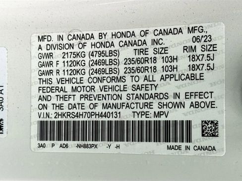 Certified 2023 Honda CR-V EX-L image 32