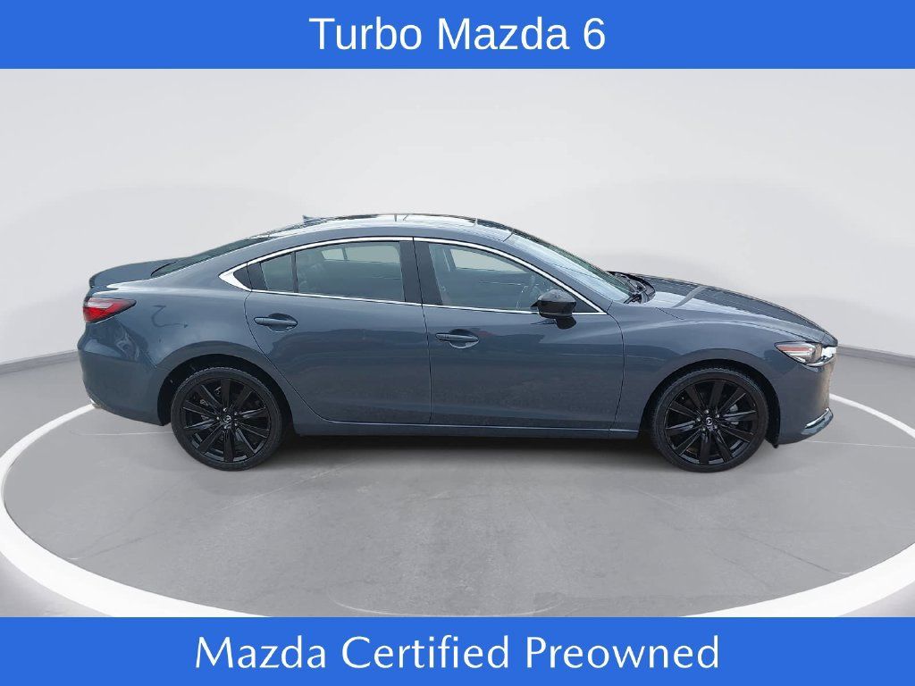 Certified 2021 MAZDA MAZDA6 Carbon Edition FWD image 4