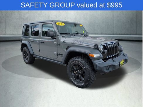 Used 2020 Jeep Wrangler Unlimited Sport AWD/4WD image 9
