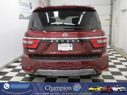 Used 2023 Nissan Armada Platinum w/ Captain's Chairs Package AWD/4WD image 15