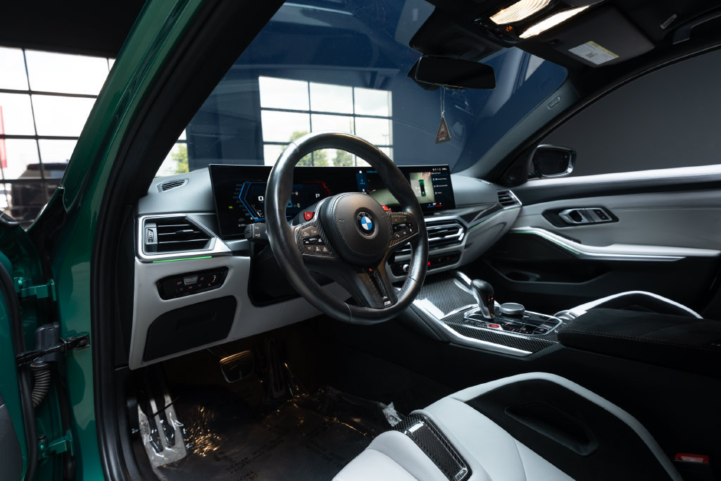Used 2023 BMW M3 Competition w/ M Carbon Exterior Package RWD image 30
