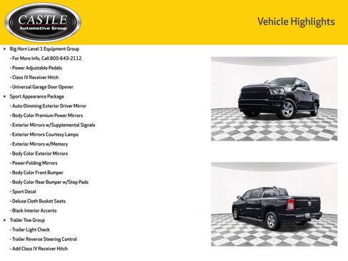 Used 2021 RAM 1500 Big Horn image 7