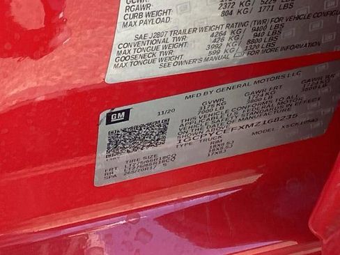 Used 2021 Chevrolet Silverado 1500 Custom Trail Boss image 27