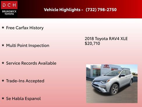 Used 2018 Toyota RAV4 XLE image 4