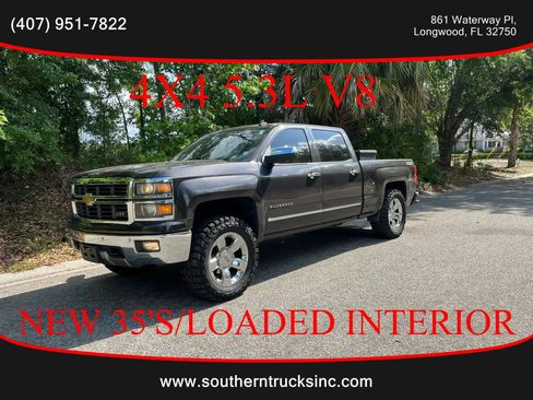 Used 2014 Chevrolet Silverado 1500 LTZ Z71 w/ LTZ Plus Package AWD/4WD image 1