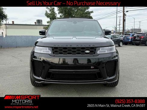 Used 2020 Land Rover Range Rover Sport SVR AWD/4WD image 2