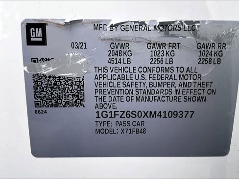 Used 2021 Chevrolet Bolt Premier w/ Infotainment Package image 34