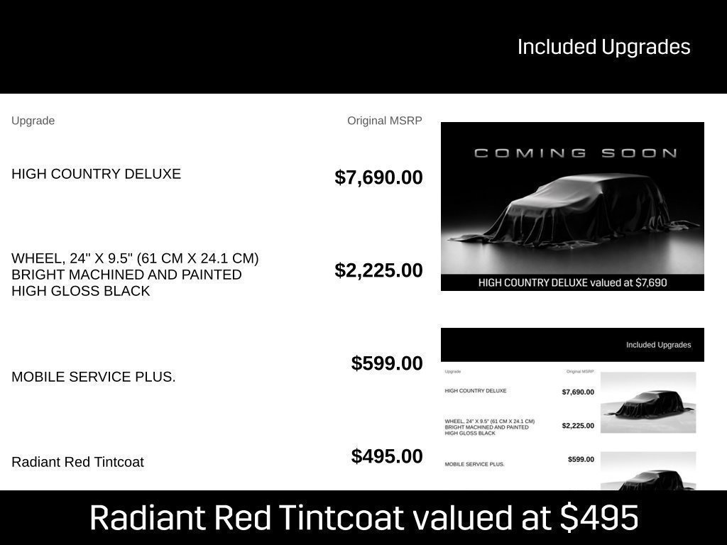 New 2026 Chevrolet Tahoe High Country AWD/4WD image 13