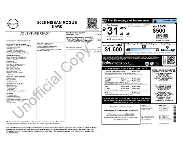 Used 2026 Nissan Rogue S AWD/4WD image 16