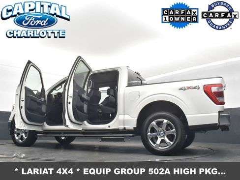 Used 2022 Ford F150 Lariat w/ Equipment Group 502A High image 35