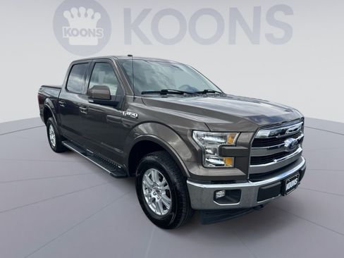Used 2017 Ford F150 Lariat w/ Trailer Tow Package AWD/4WD image 2