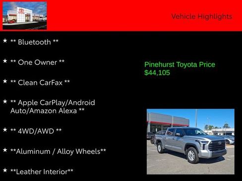 Used 2024 Toyota Tundra SR5 w/ SR5 Premium Package image 7