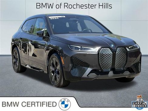 Certified 2024 BMW iX xDrive50 w/ Sport Package AWD/4WD image 1