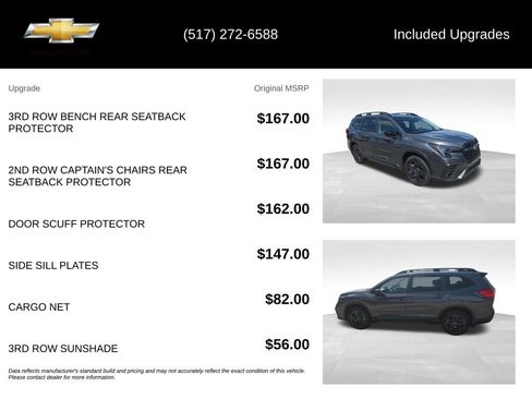 Used 2025 Subaru Ascent Bronze Edition w/ Onyx Package AWD/4WD image 16