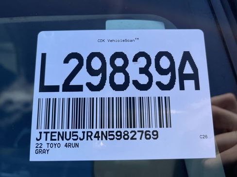 Certified 2022 Toyota 4Runner SR5 Premium w/ Moonroof Package image 24