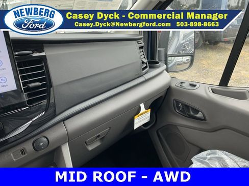 New 2025 Ford Transit 350 148 Medium Roof AWD w/ RV Prep Package image 16