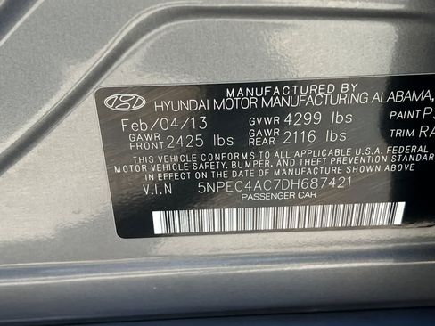 Used 2013 Hyundai Sonata SE w/ Navigation & Sunroof Pkg FWD image 36